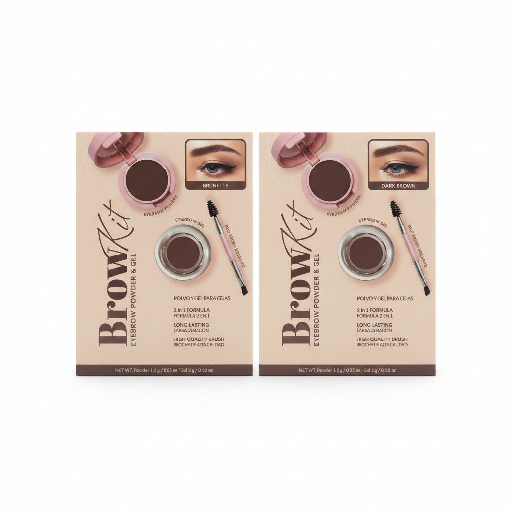 Amor Us Brow Kit Eyebrow Powder & Gel