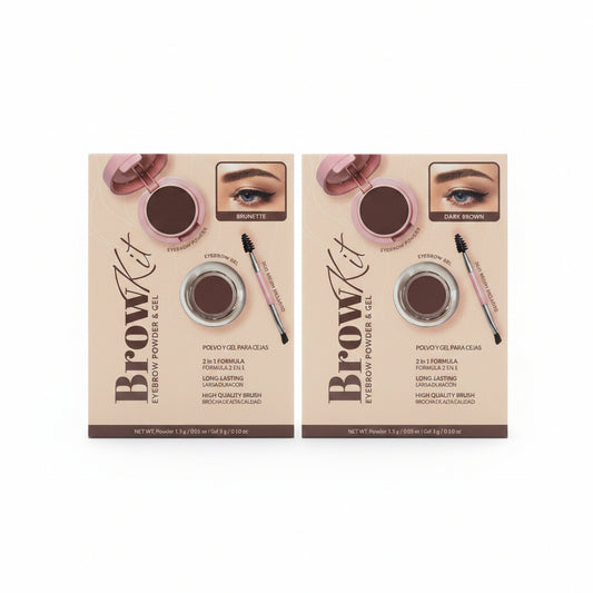 Amor Us Brow Kit Eyebrow Powder & Gel