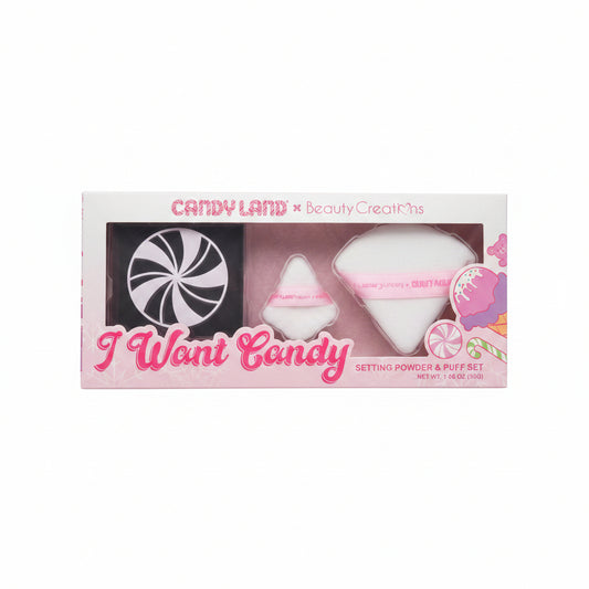 Beauty Creations Candy Land I Want Candy Setting Powder & Puff Set