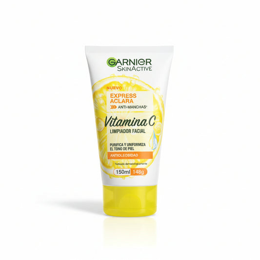 Garnier SkinActive Express Aclara Limpiador Facial Antioleosidad 150 ml