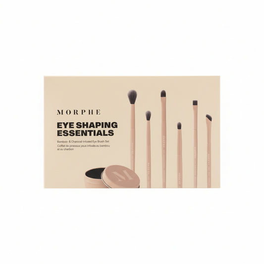 Morphe Eye Shaping Essentials Bamboo & Charcoal Infused Eye Brush Set