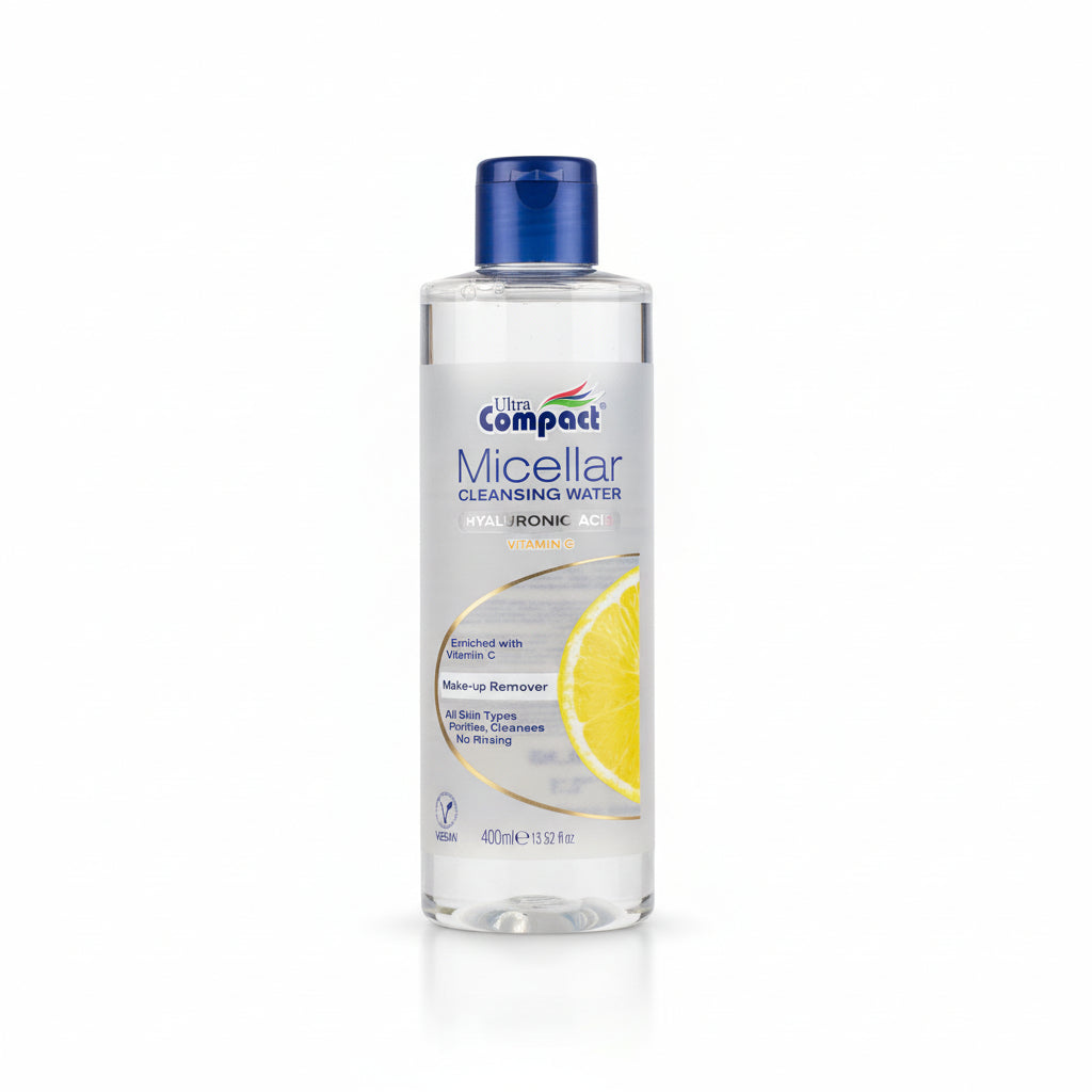 Ultra Compact Micellar Cleansing Water Hyaluronic Acid & Vitamin C 400ml