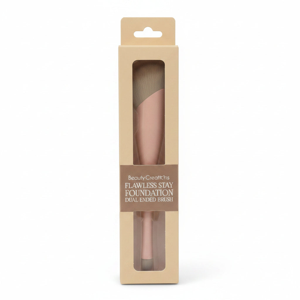 Beauty Creations Flawless Stay Foundation Dual Ended Brush 1 pz