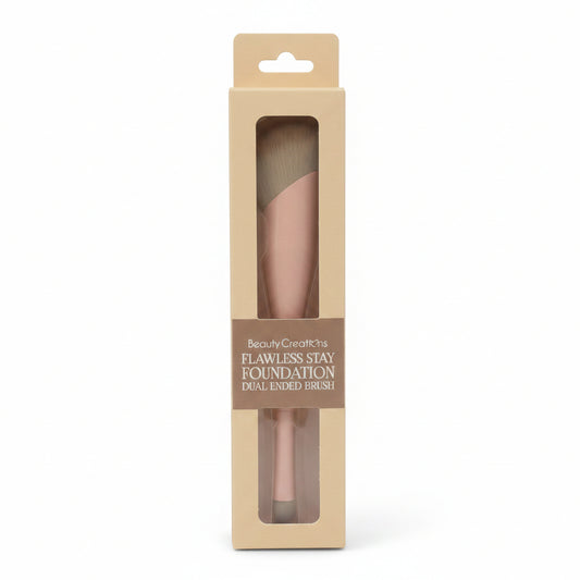 Beauty Creations Flawless Stay Foundation Dual Ended Brush 1 pz