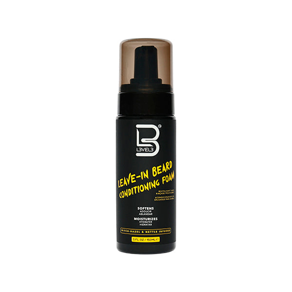 L3VEL3 Leave-In Beard Conditioning Foam 150 ml