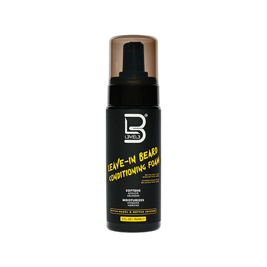 L3VEL3 Leave-In Beard Conditioning Foam 150 ml