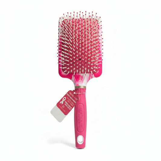 Olivia Garden Ceramic + Ion Breast Cancer Awareness Large Paddle