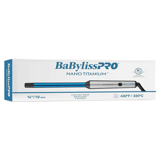 BaBylissPRO® Nano Titanium™ ¾" Curling Wand (BNTW75NUC)