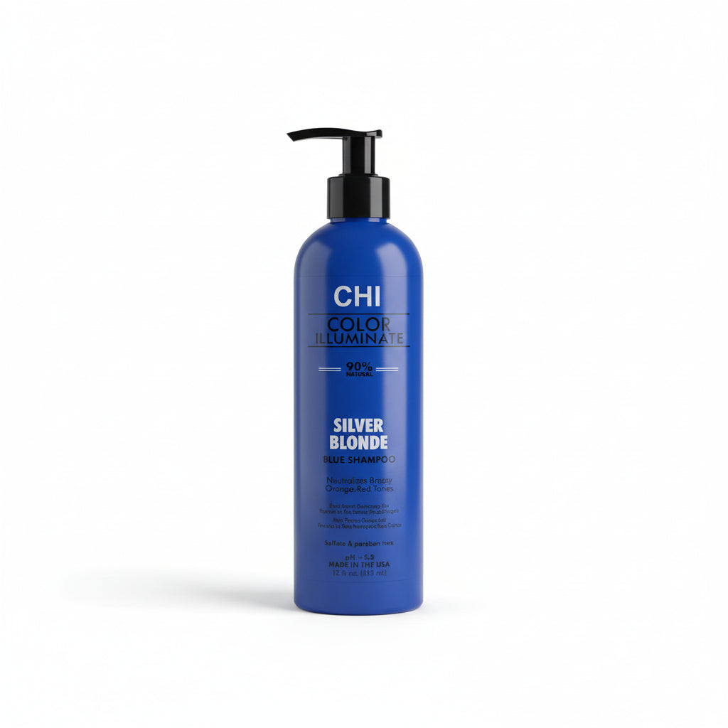 CHI Color Illuminate Silver Blonde Blue Shampoo 355 ml