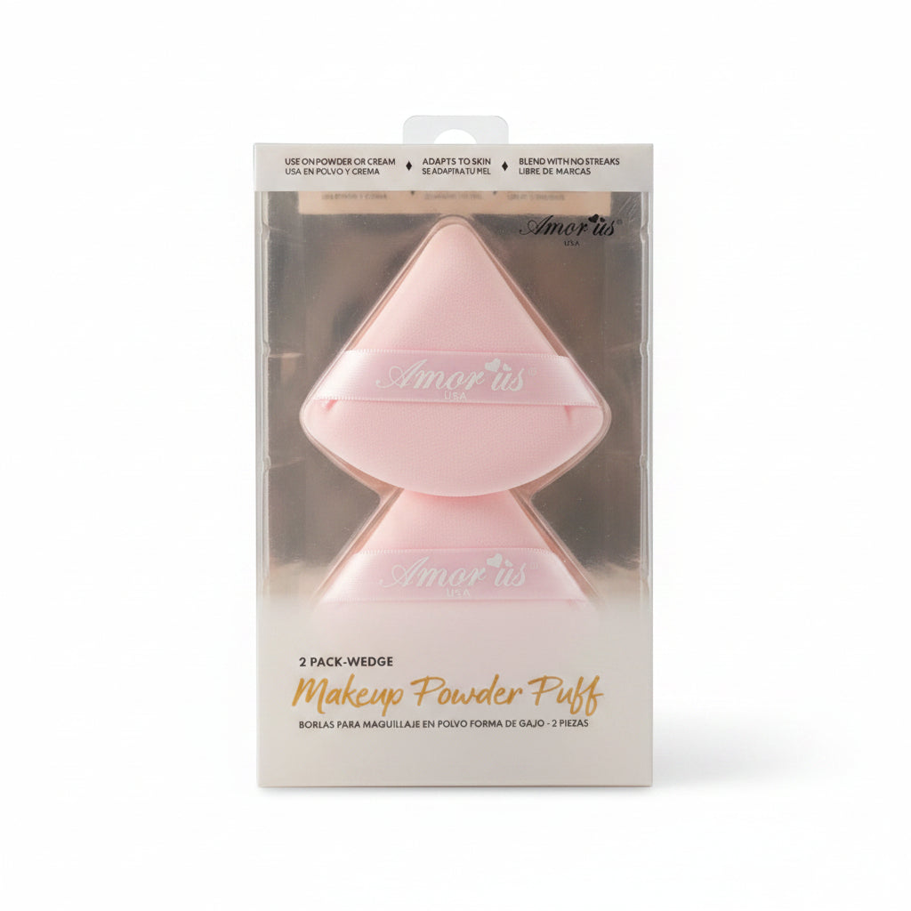 Amorus Makeup Powder Puff 2 pzas