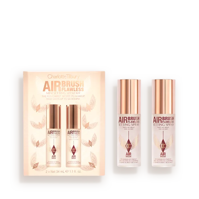 Charlotte Tilbury Airbrush Flawless Mini Setting Spray Kit 2 x 34 ml