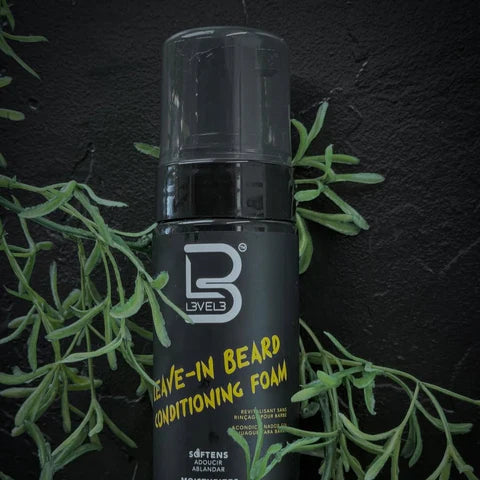 L3VEL3 Leave-In Beard Conditioning Foam 150 ml
