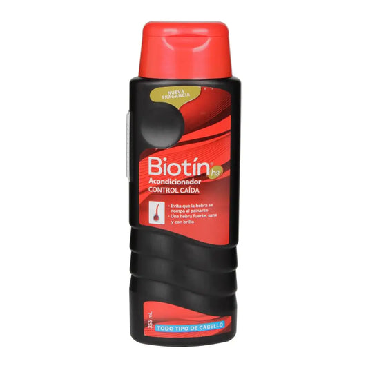 Biotín H3 Acondicionador Control Caída Todo Tipo de Cabello 355ml