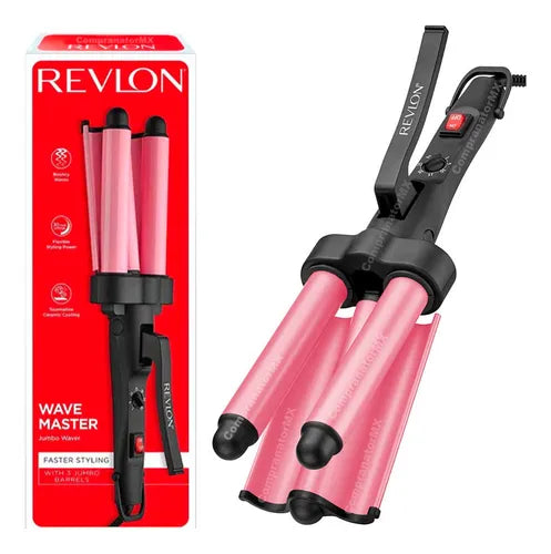 REVLON® Wave Master™ Jumbo Waver with 3 Jumbo Barrels (RVIR1159)