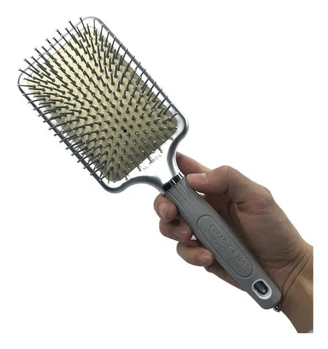 Olivia Garden Ceramic + Ion XL Pro Large Paddle Brush