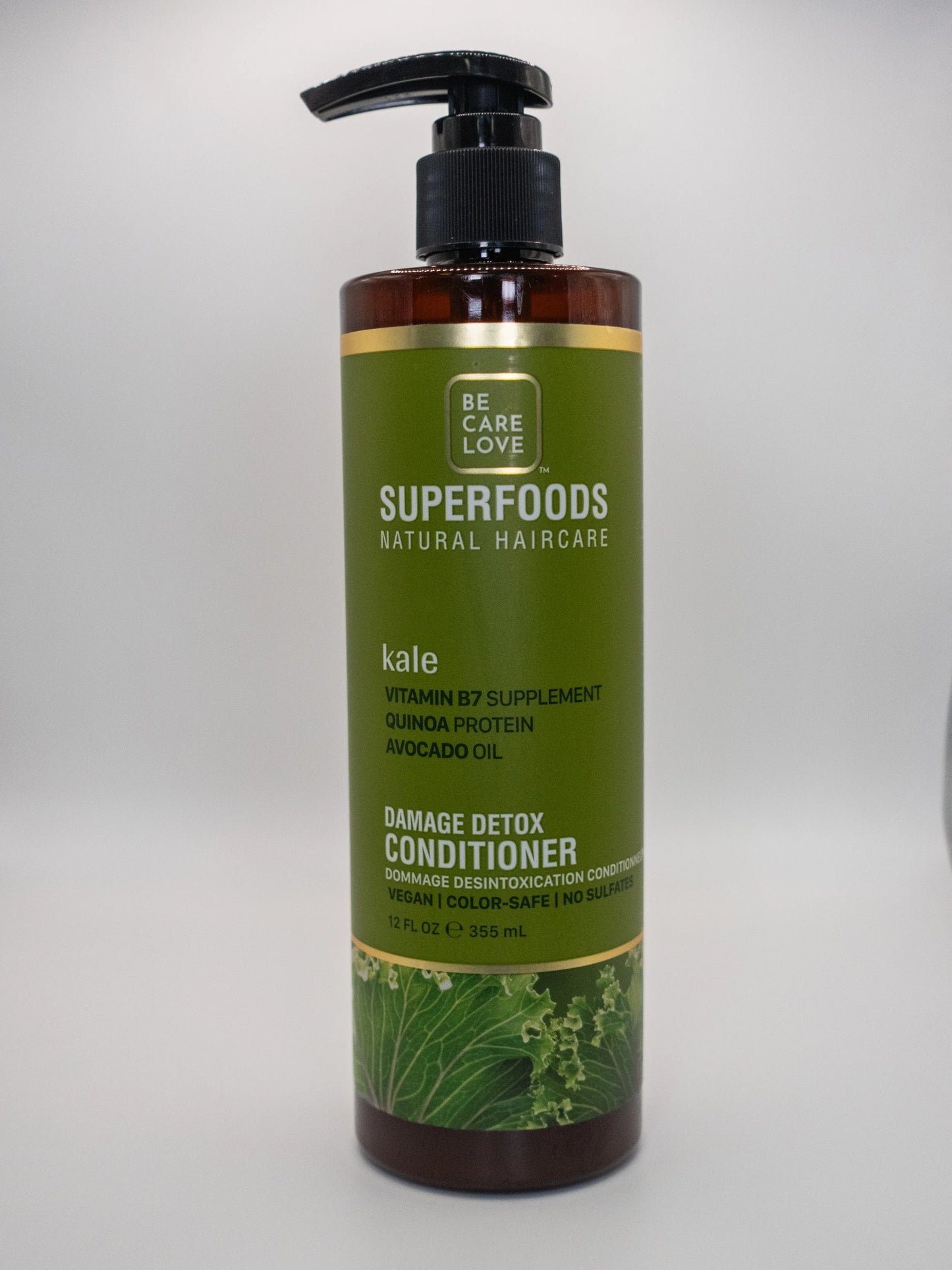 Be Care Love Superfoods Natural Haircare Kale Damage Remedy Conditioner 355 ml