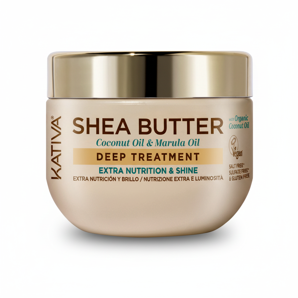 Kativa Luxury Shea Butter Extra Nutrition & Shine Deep Treatment - 300 ml (10.1 fl oz)