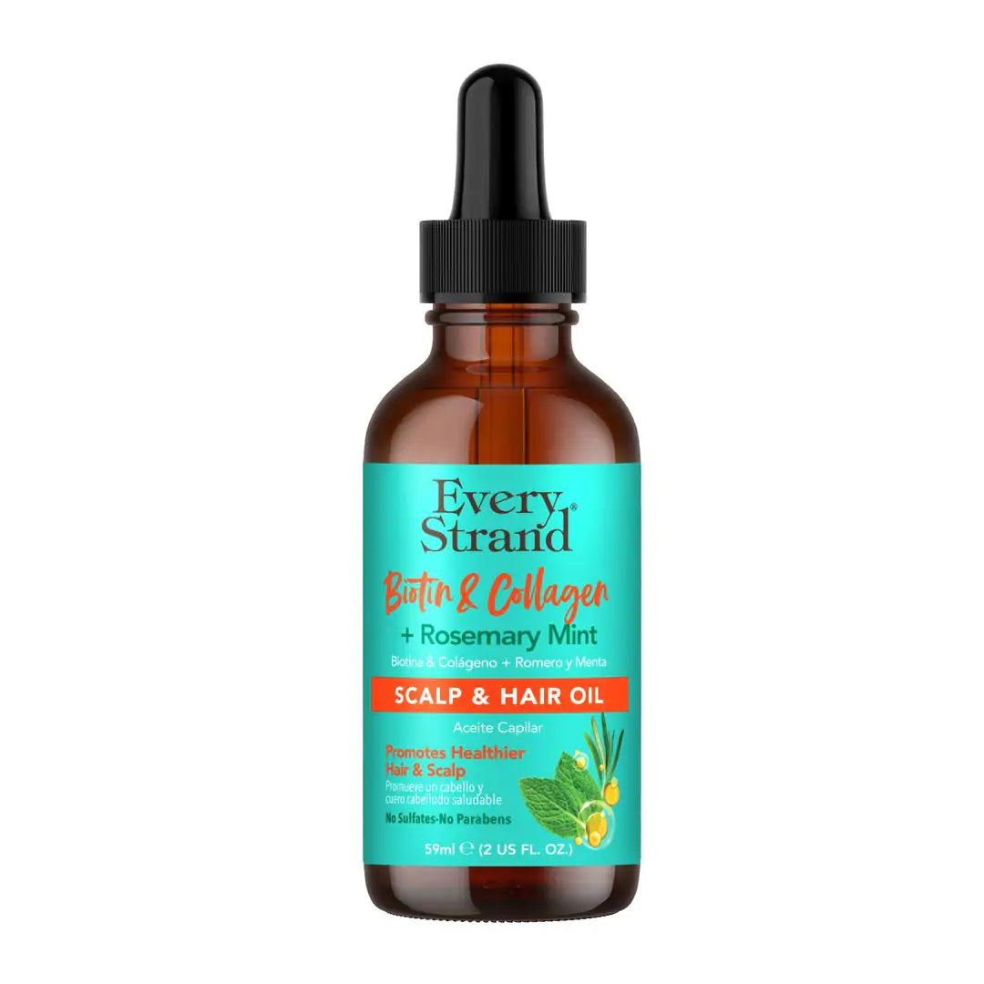 Every Strand® Biotin & Collagen + Rosemary Mint Scalp & Hair Oil 59 mL (2 FL. OZ.)
