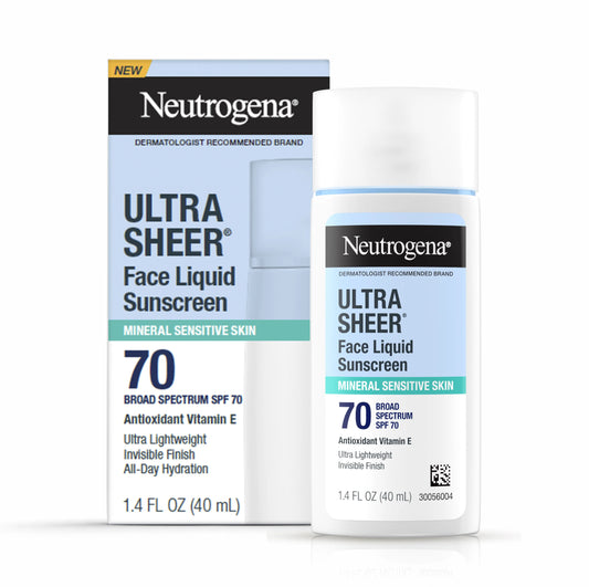 Protector Solar Neutrogena Ultra Sheer Face Liquid Mineral