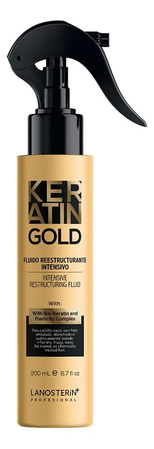 Spray reestructurante intensivo Keratin Gold