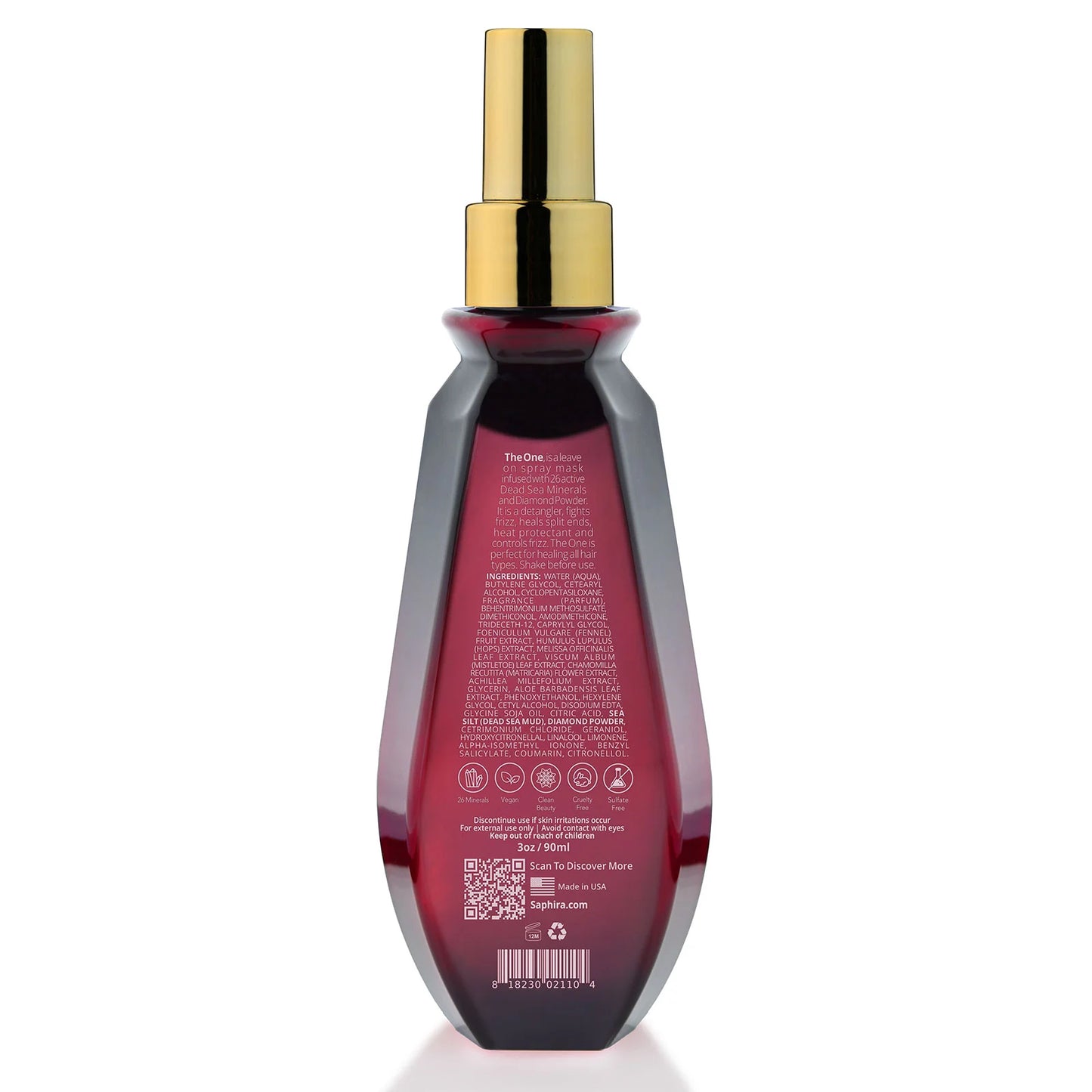 Saphira Healing Repair Mineral The One 150ml