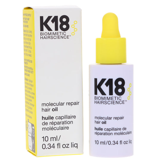 K18 Biomimetic Hairscience Molecular Repair Hair Oil 10ml