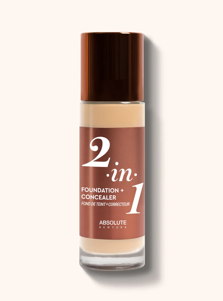 Absolute New York 2-in-1 Foundation + Concealer 35ml