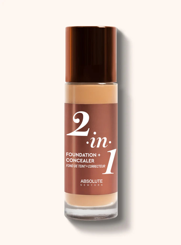 Absolute New York 2-in-1 Foundation + Concealer 35ml