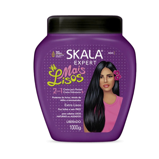 Skala Expert #MaisLisos Creme de Tratamento 2 em 1 1000g