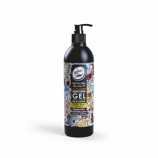 Rolda Professional Shaving Gel Limited Edition - Sunset Pilsen Beer Extract (500 ml)