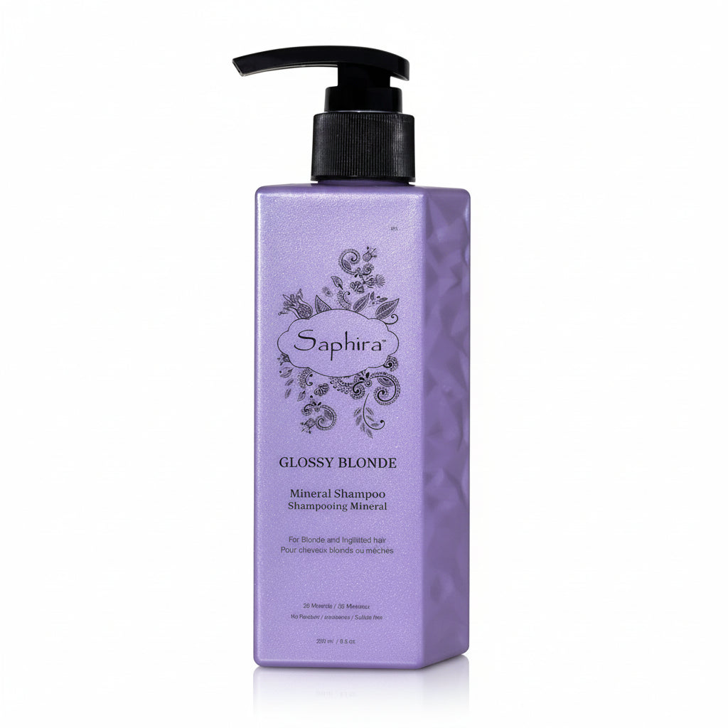 Saphira Glossy Blonde Mineral Shampoo 250ml