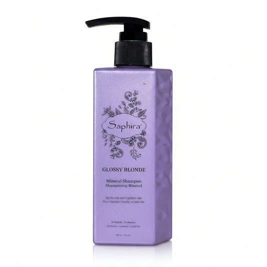 Saphira Glossy Blonde Mineral Shampoo 250ml