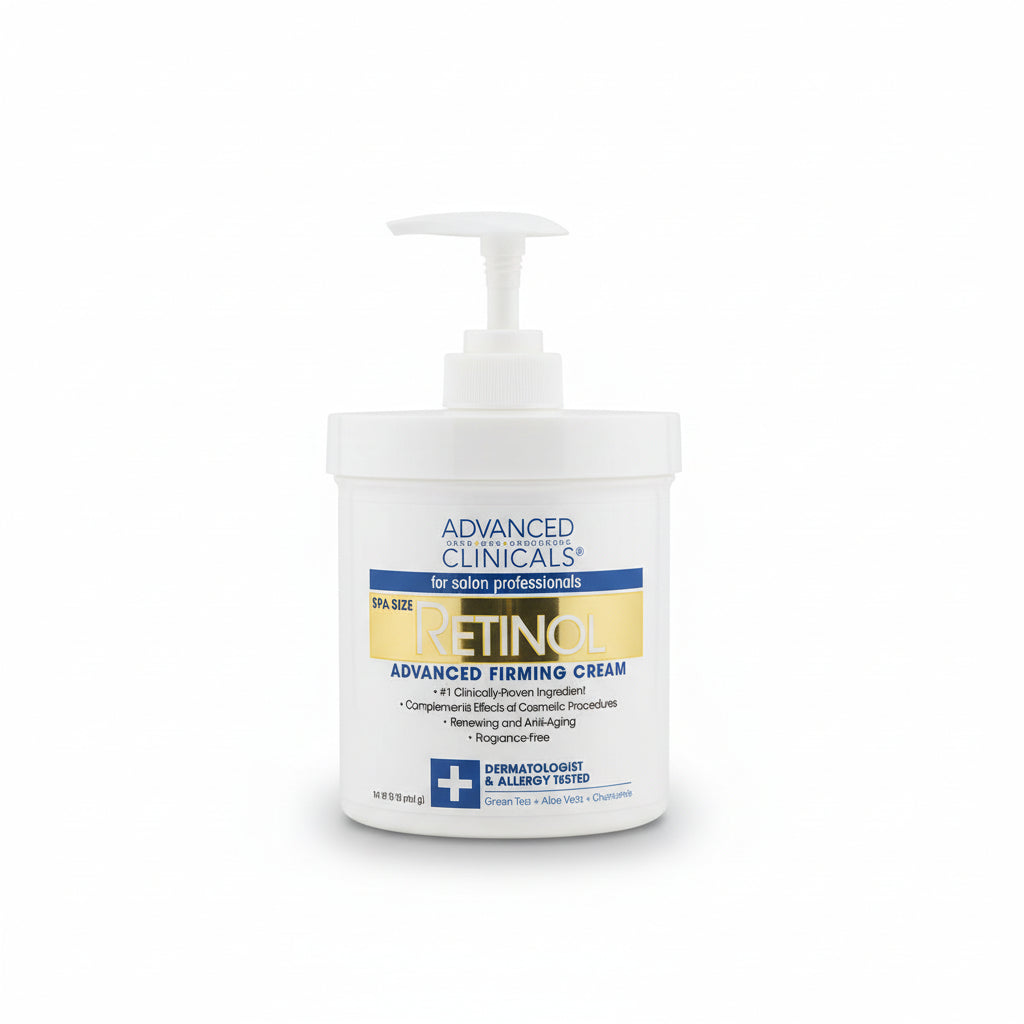 Advanced Clinicals Retinol Advanced Firming Cream 454g