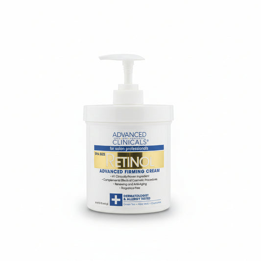 Advanced Clinicals Retinol Advanced Firming Cream 454g