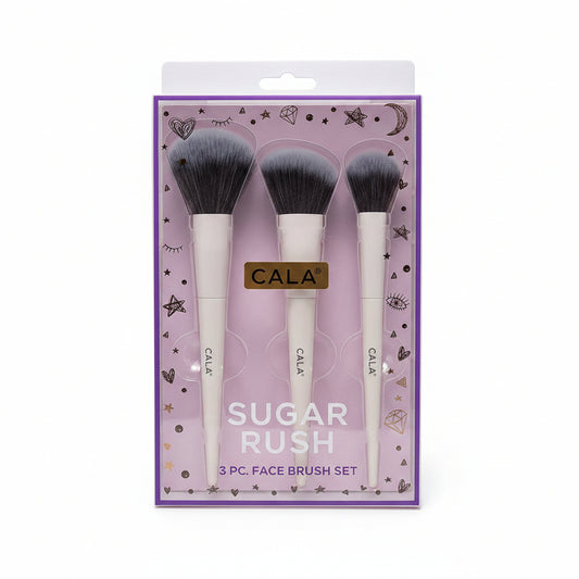 Cala Sugar Rush 3 Pc. Face Brush Set