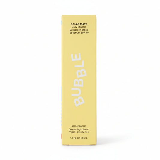 Bubble Solar Mate Daily Mineral Sunscreen Broad Spectrum SPF 40 50 ml