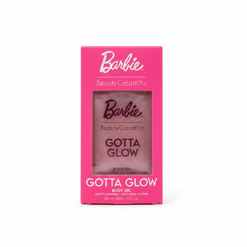 Beauty Creations x Barbie Gotta Glow Body Oil