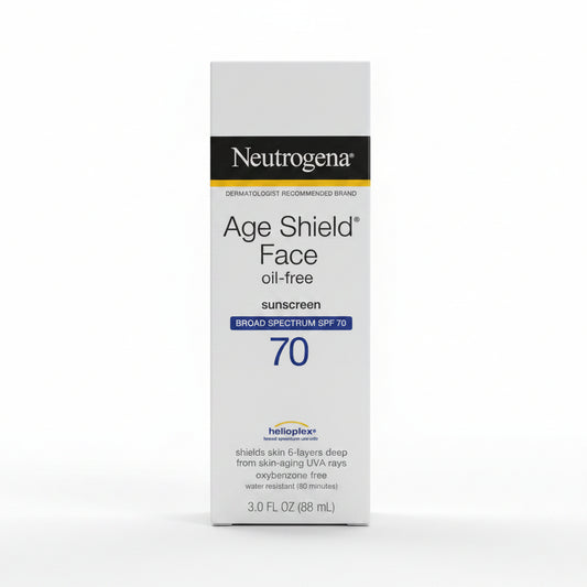 Neutrogena Age Shield Face Oil-Free Sunscreen SPF 70 88 ml