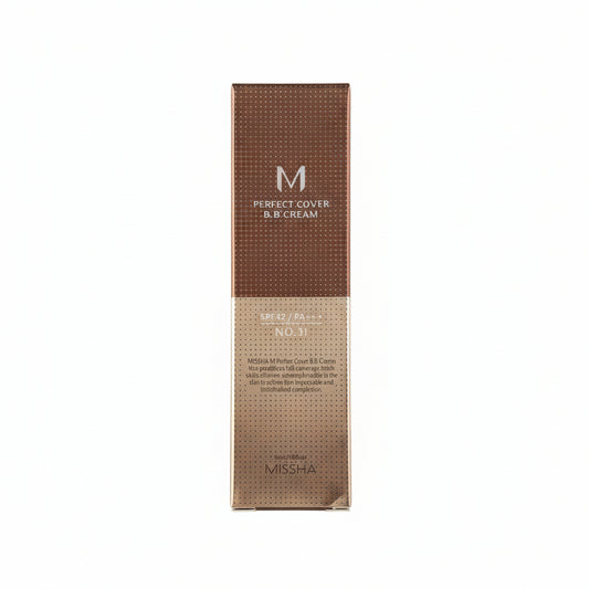 Missha M Perfect Cover BB Cream SPF 42 PA+++ No. 31 Golden Beige 50 ml