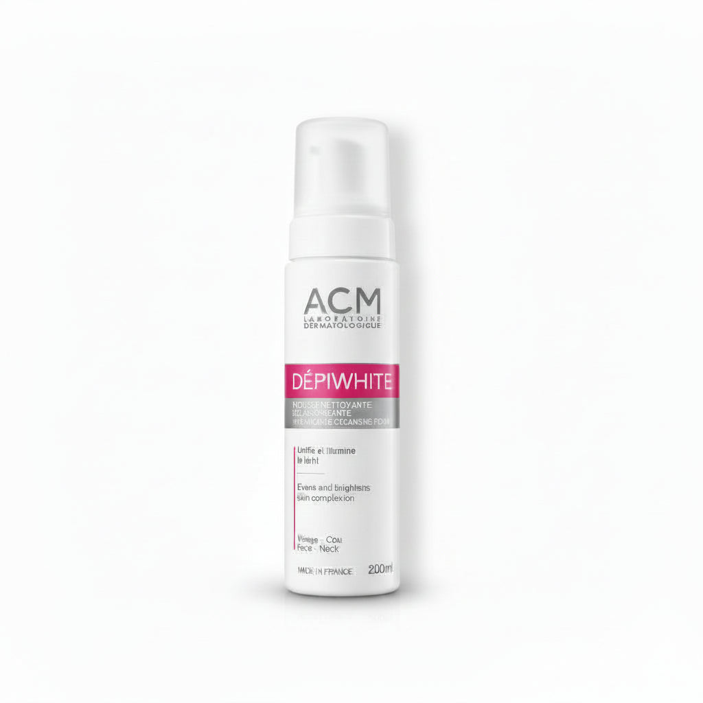 ACM Dépiwhite Mousse Nettoyante Éclaircissante 200 ml.