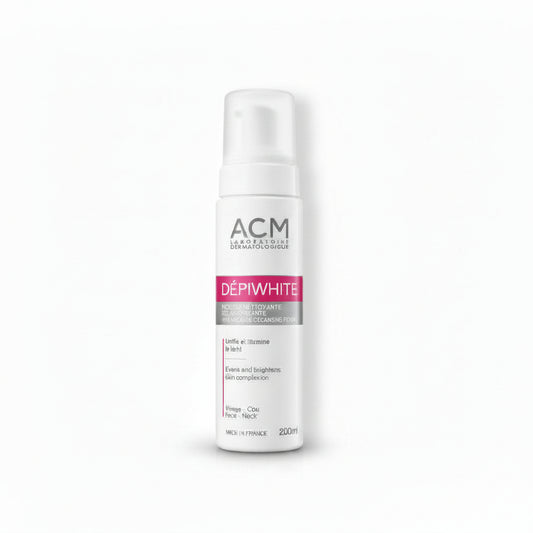 ACM Dépiwhite Mousse Nettoyante Éclaircissante 200 ml.