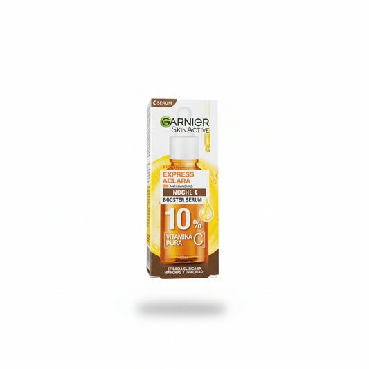 Garnier SkinActive Express Aclara Sérum Noche con 10% de Vitamina C Pura 30 ml
