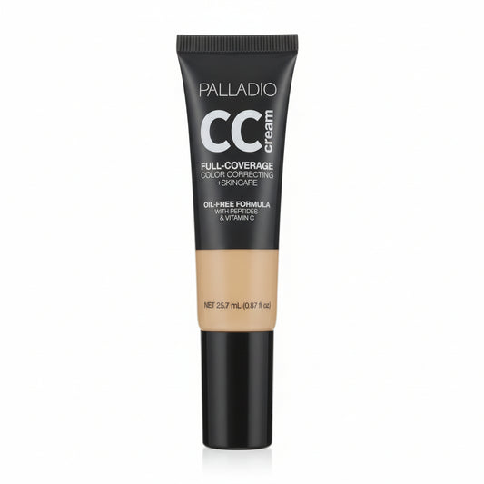 Palladio CC Cream Full-Coverage Color Correcting + Skincare Fair 12W 25.7 ml