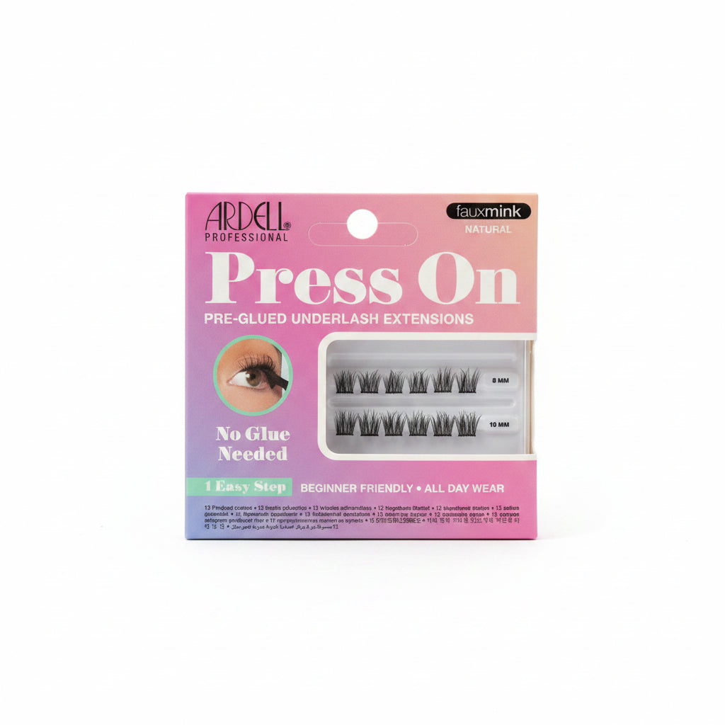 Ardell Press On Pre-Glued Underlash Extensions Fauxmink Natural