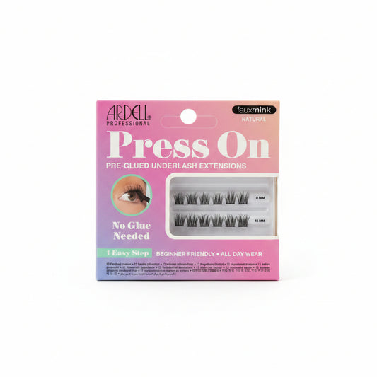 Ardell Press On Pre-Glued Underlash Extensions Fauxmink Natural