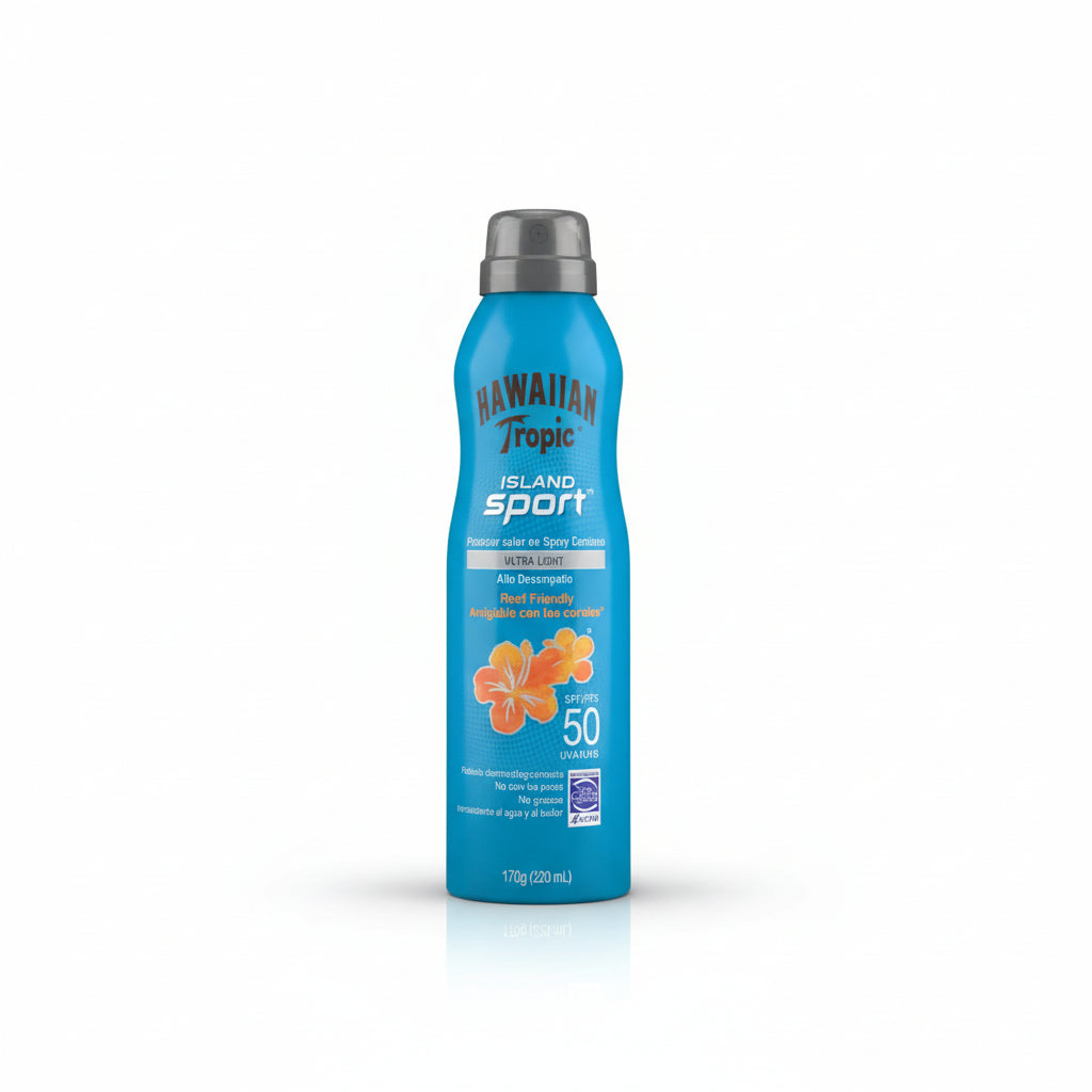 Protector Solar Hawaiian Tropic Island Sport FPS 50 170 g (220 ml).