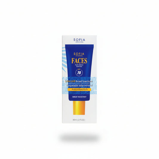 Sofia Professional Faces Matte Mineral Sunscreen SPF 70 60ml