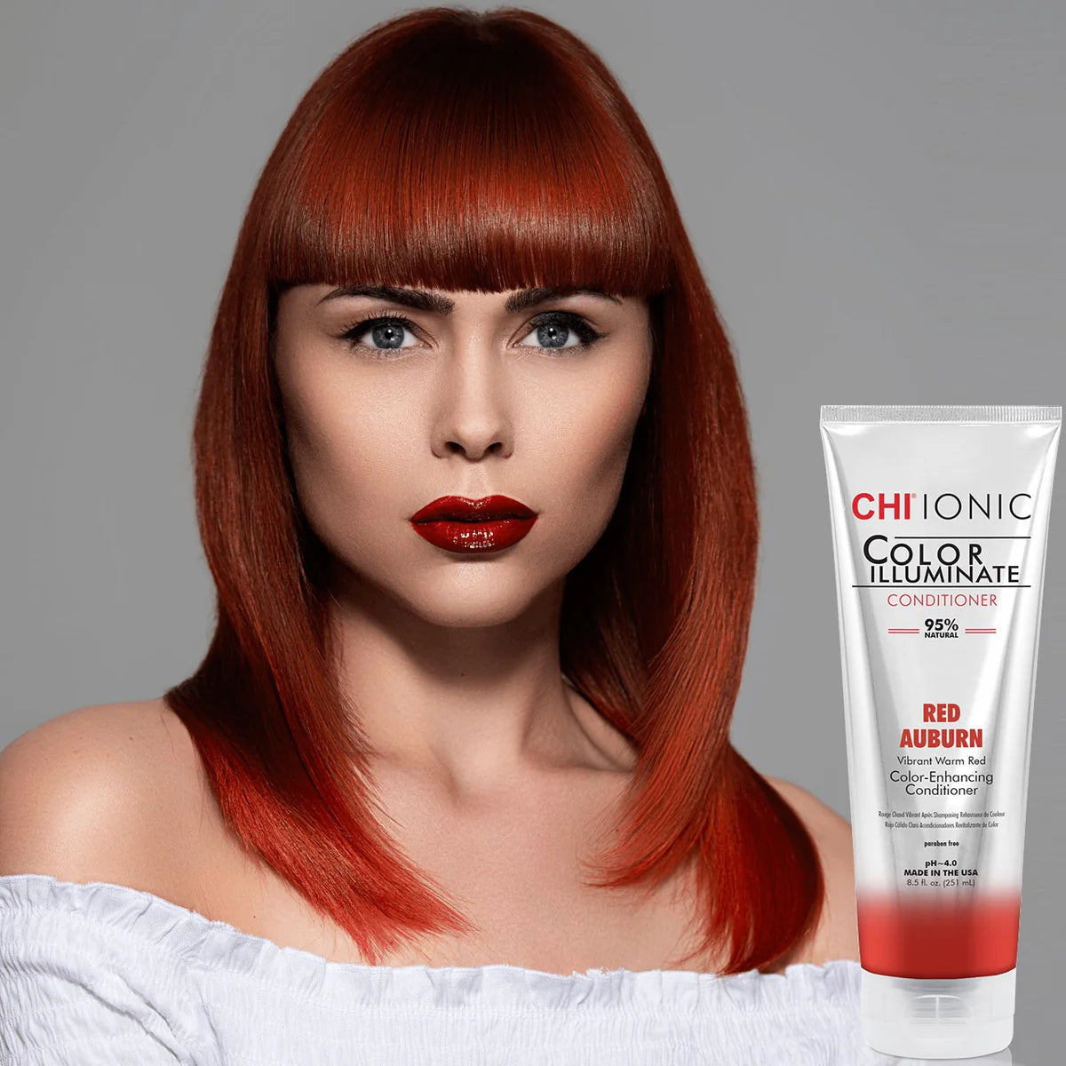 CHI Color Illuminate Conditioner Red Auburn 251 ml