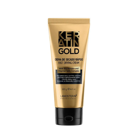 Crema de Secado rapido Keratin Gold