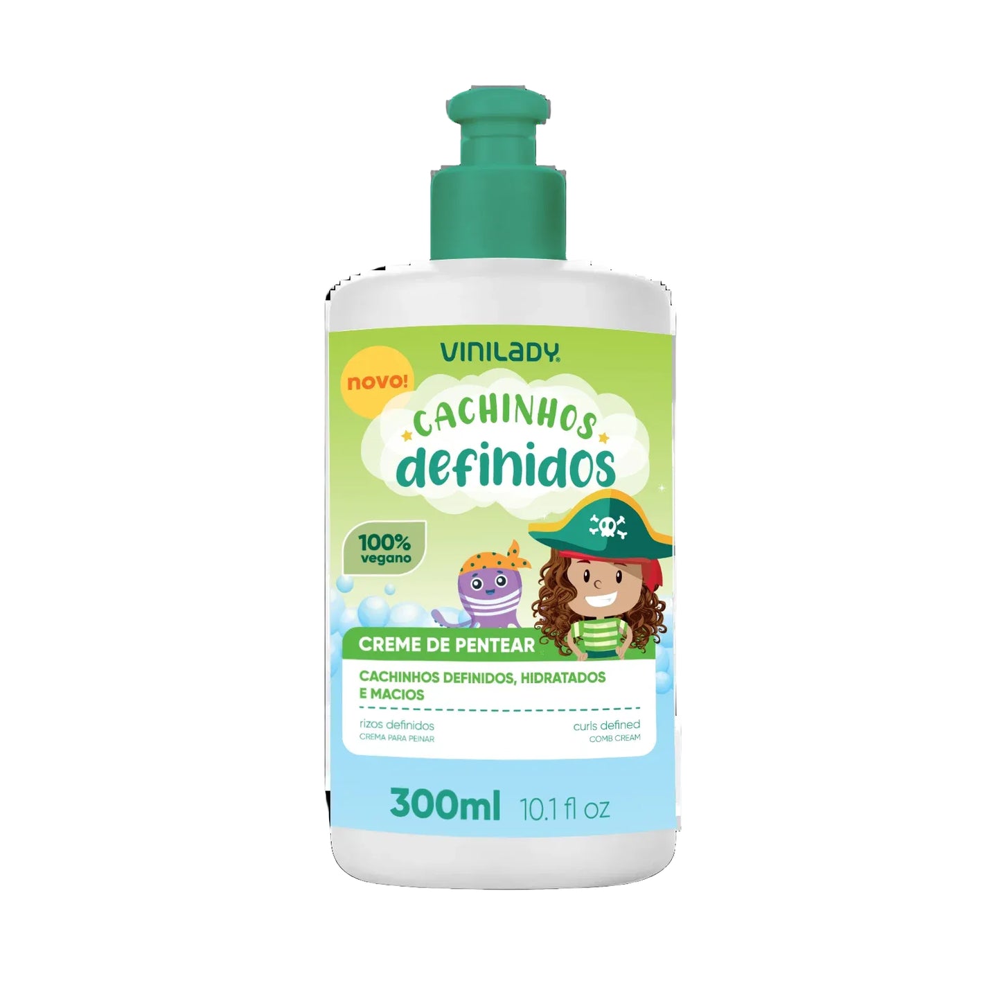 Vini Lady Kids Crema de Peinar Cachinhos Definidos 300ml